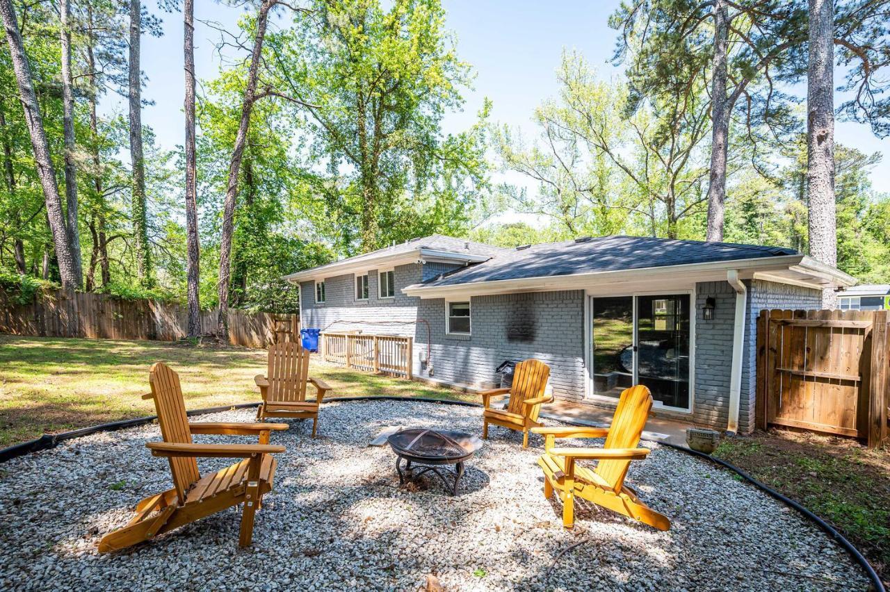New Spacious Decatur Oasis W Fire Pit, Mins To Atl Esterno foto